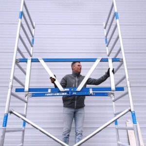 Torre Móvil AGS Pro Alta Seguridad · 4,3 m · 75×190 cm