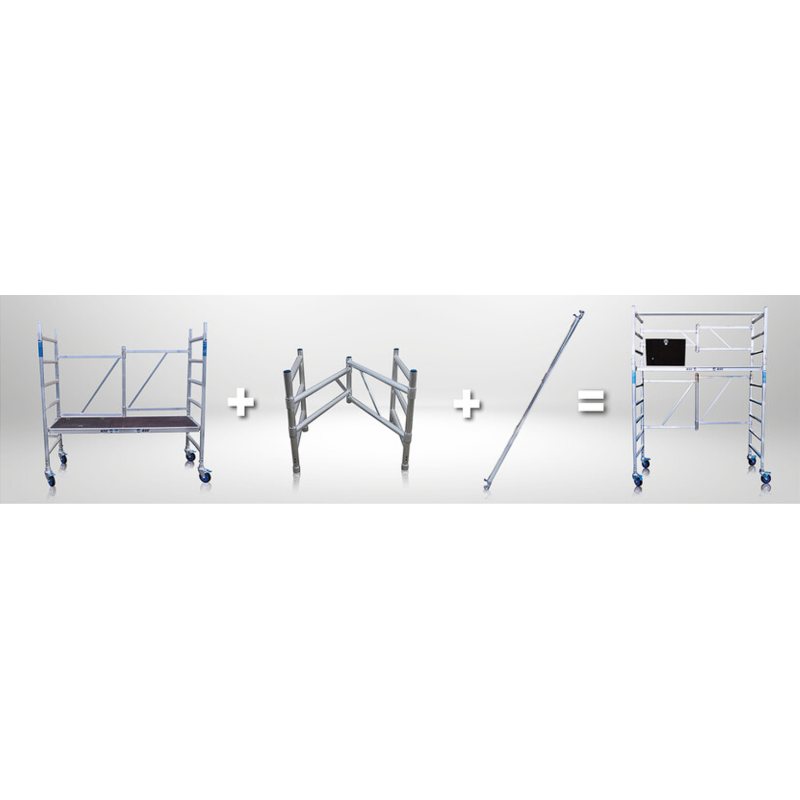 Andamio Plegable ASC · 3,85 m · 75×190 cm · Trío ideal - Imagen 2