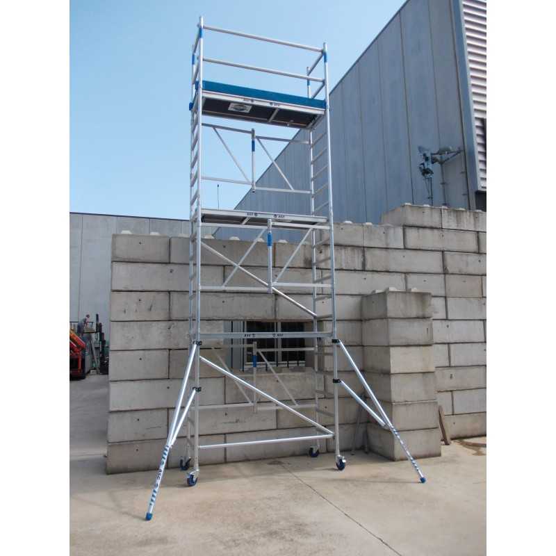 Andamio Plegable ASC Premium · 7,5 m · 75×190 cm · Apoyo en pared - Imagen 4