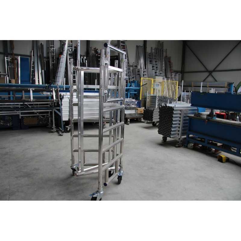 Andamio Plegable ASC Premium · 4,10 m · 75×190 cm · Ruedas autorregulables - Imagen 3