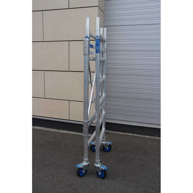 Andamio Plegable ASC Premium · 4,10 m · 75×190 cm · Ruedas autorregulables - Imagen 2